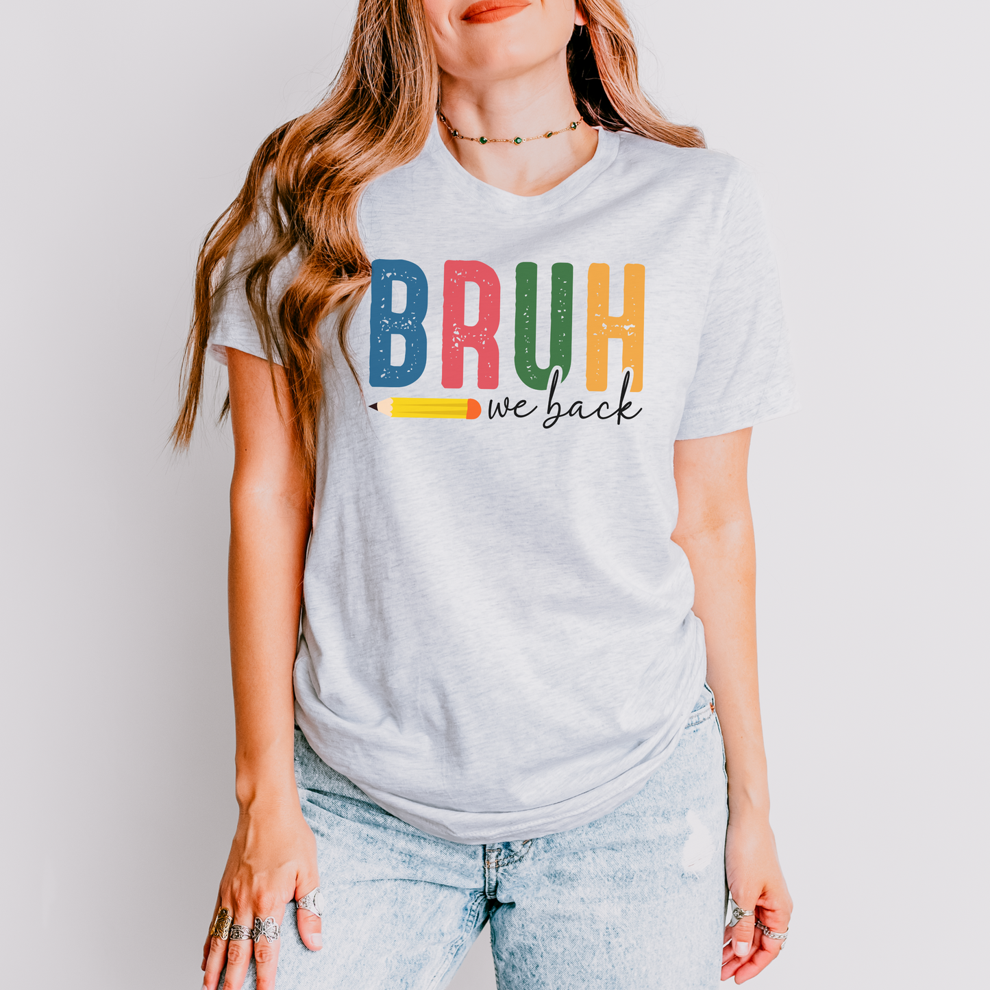 'Bruh We Back' Teacher Tee
