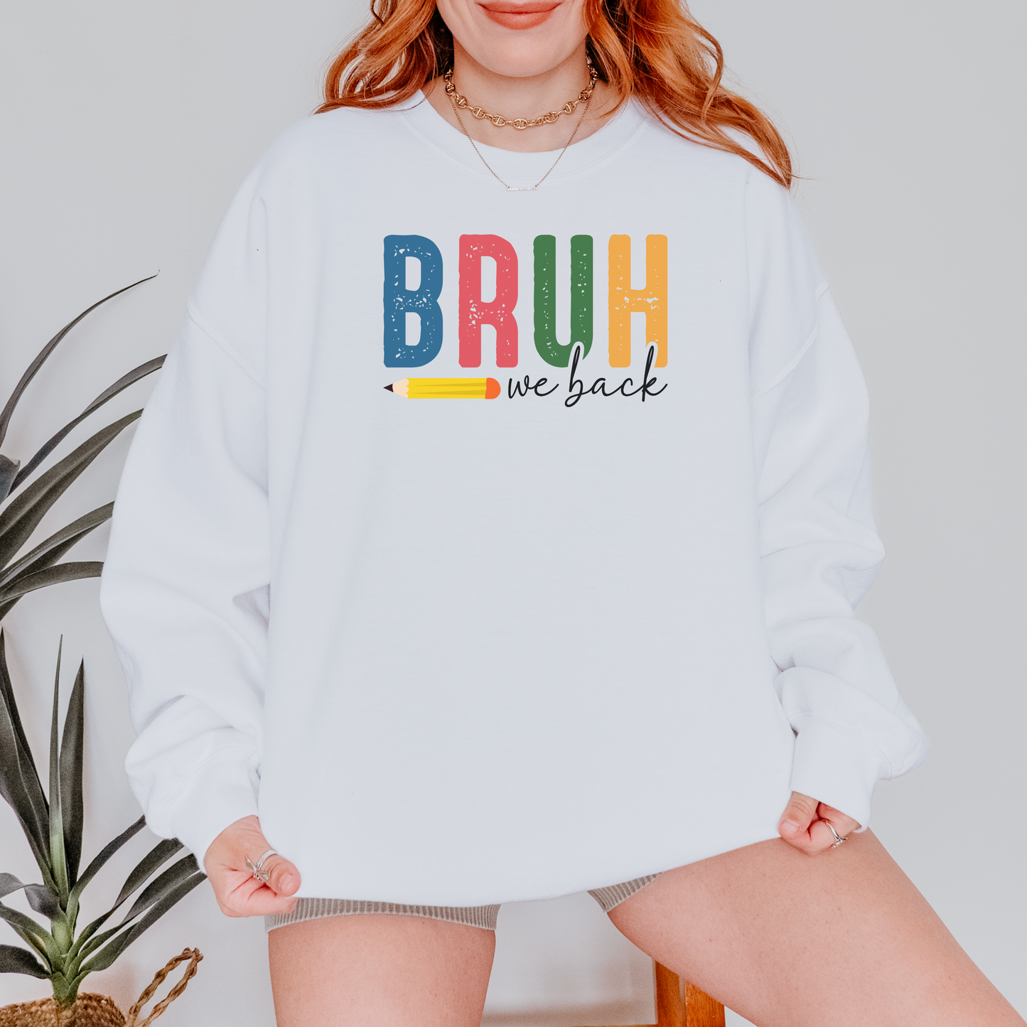 'Bruh We Back' Teacher Tee
