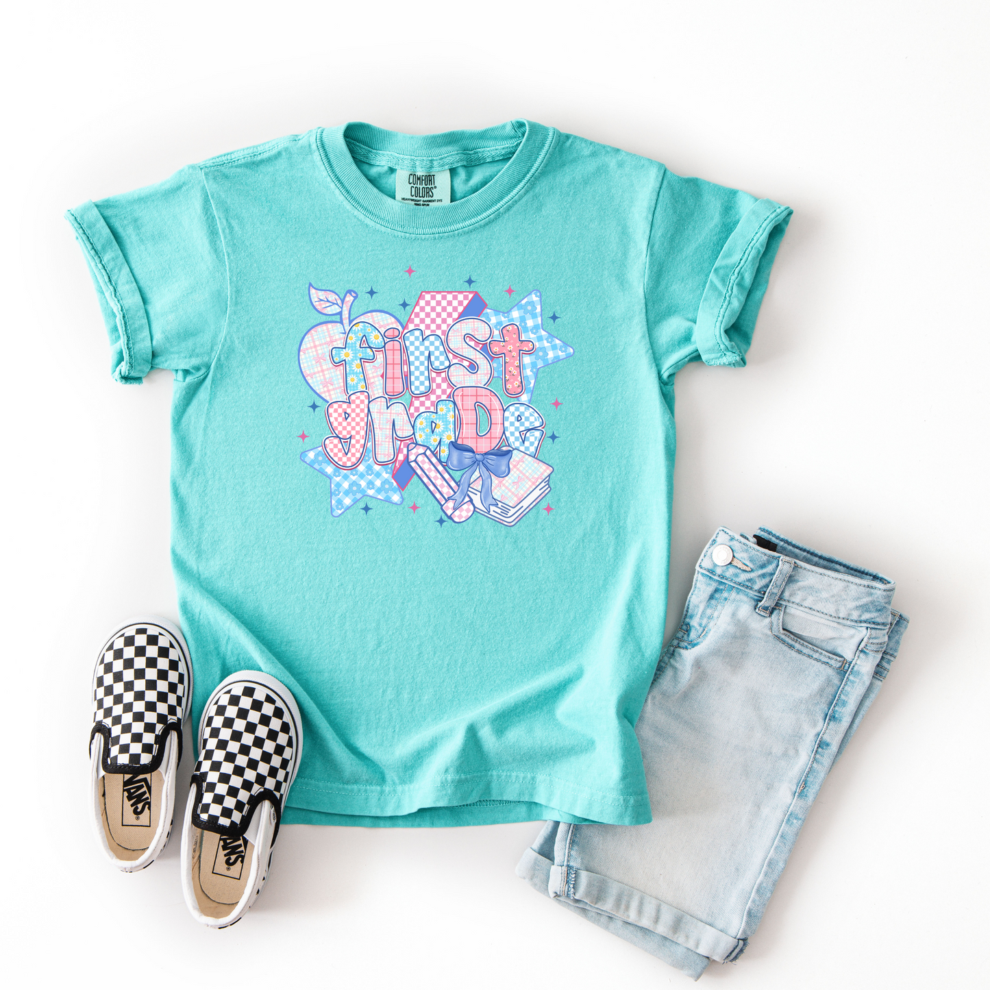 First Grade Preppy Tee