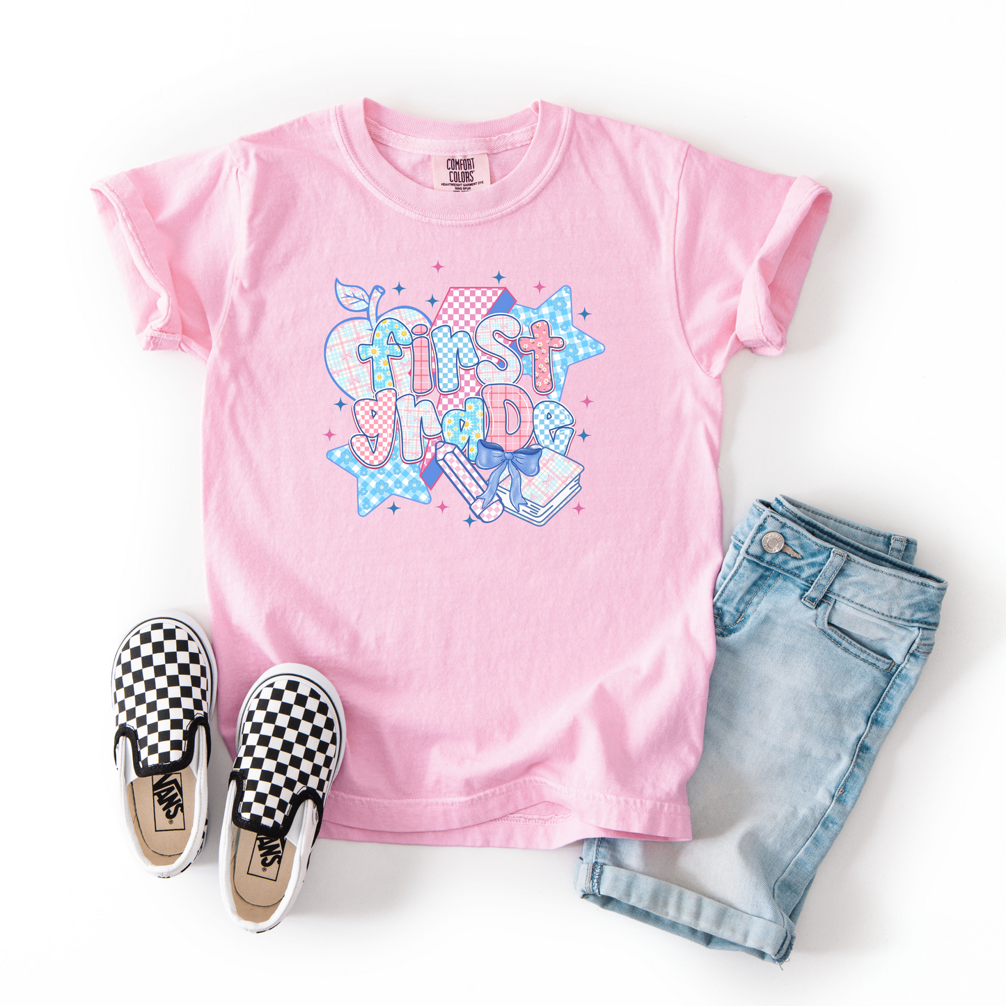 First Grade Preppy Tee