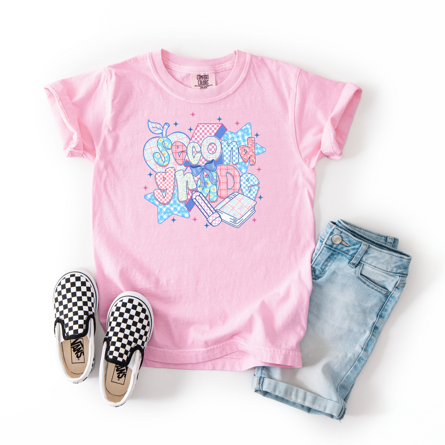 Second Grade Preppy Tee