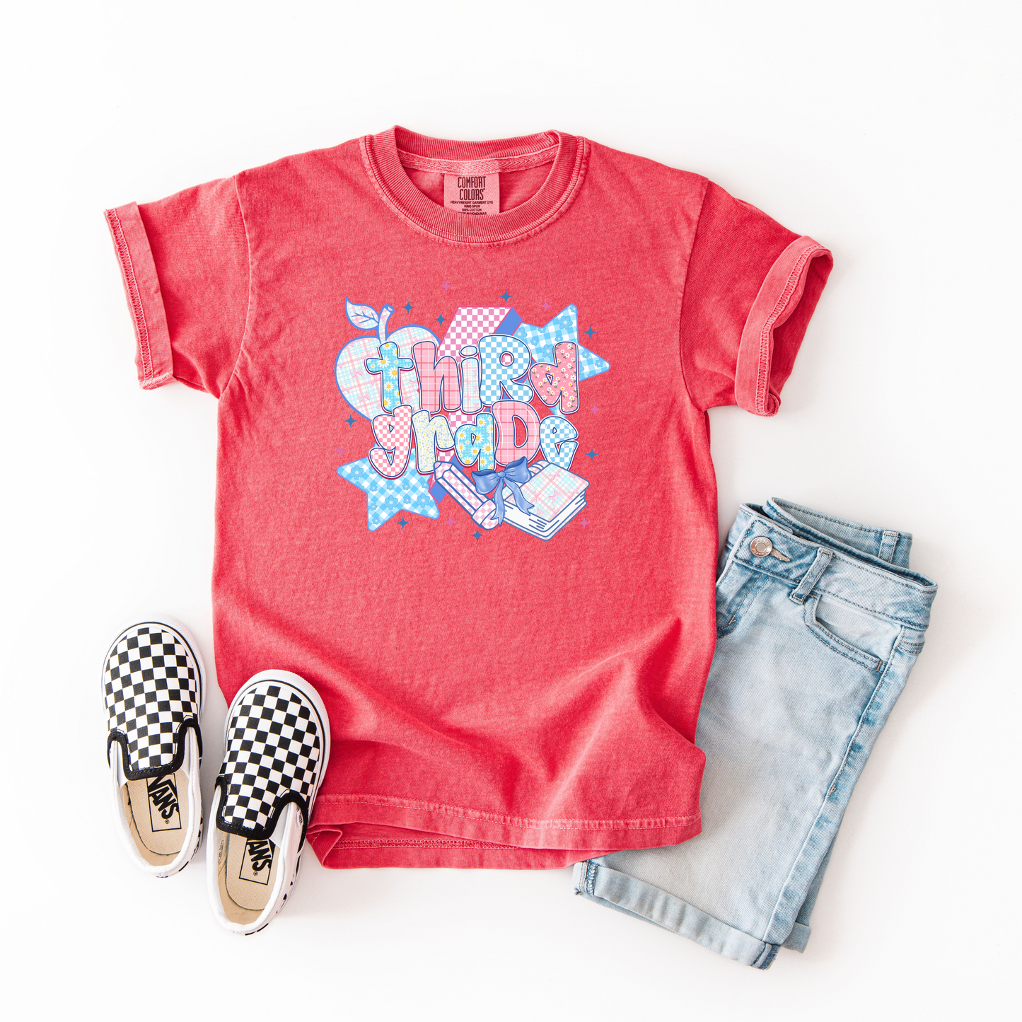 Third Grade Preppy Tee