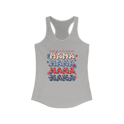 American MAMA Racerback Tank