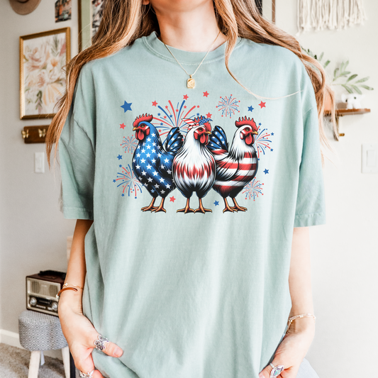 American Chickens Tee