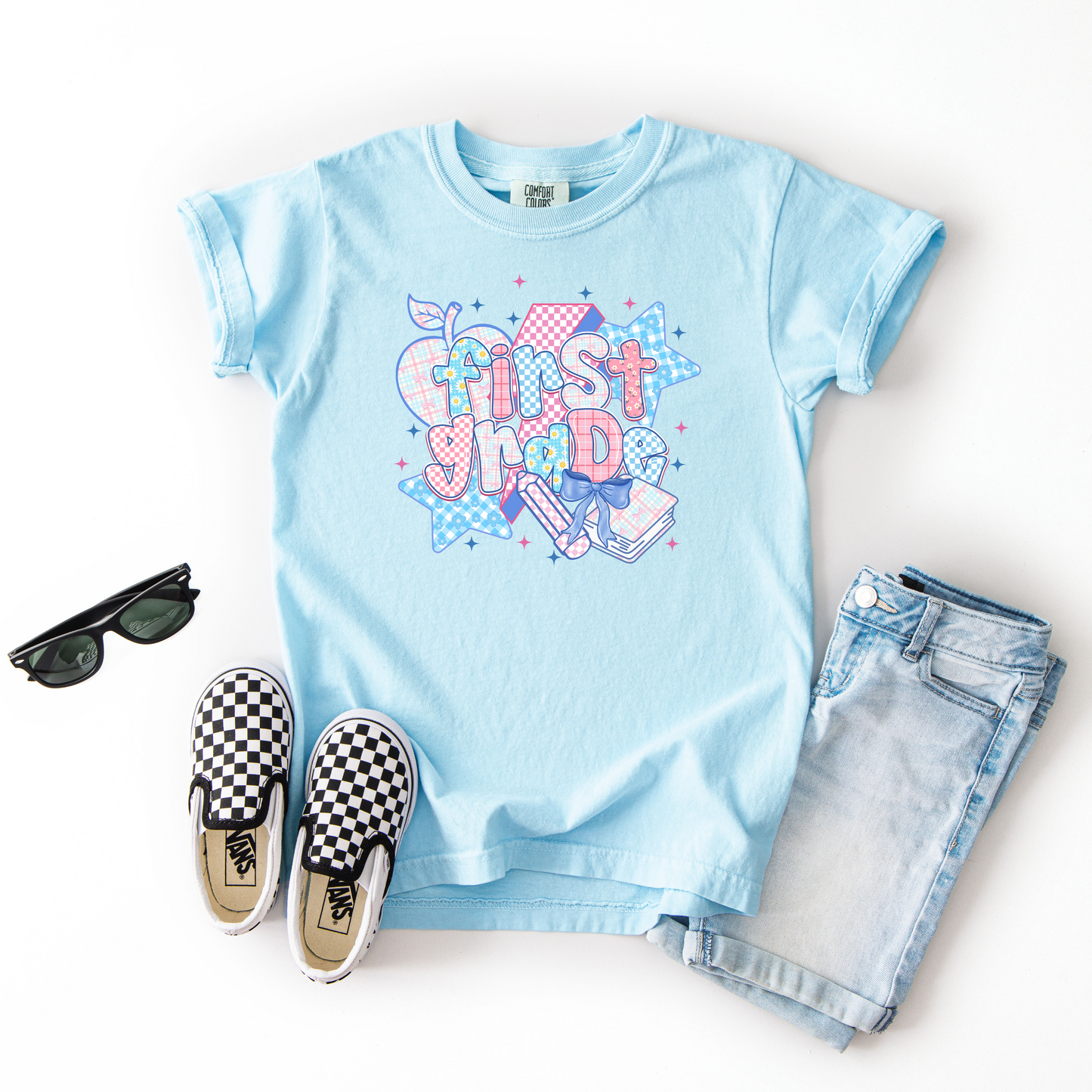 First Grade Preppy Tee