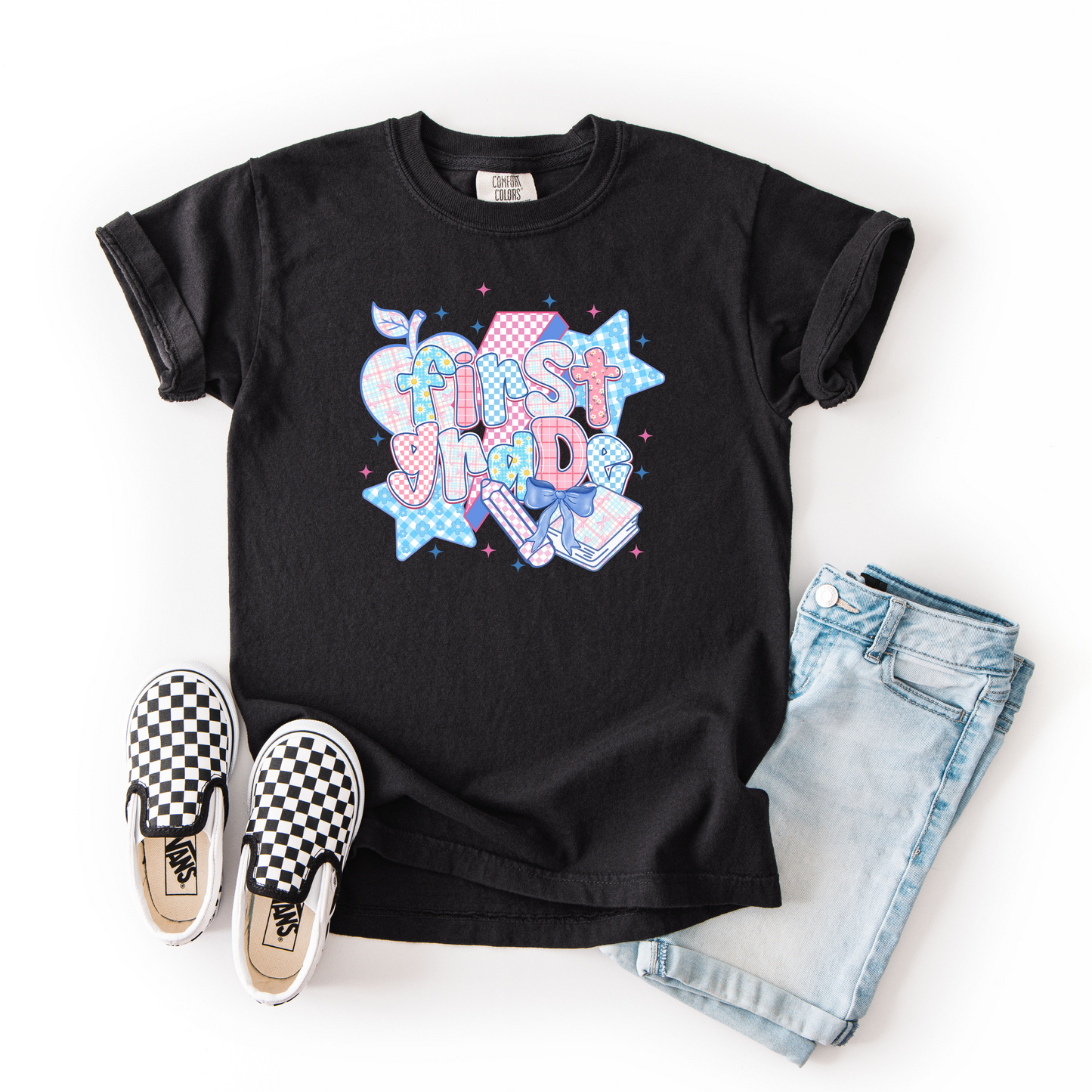 First Grade Preppy Tee