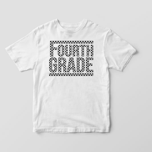 Retro Fourth Grade Tee