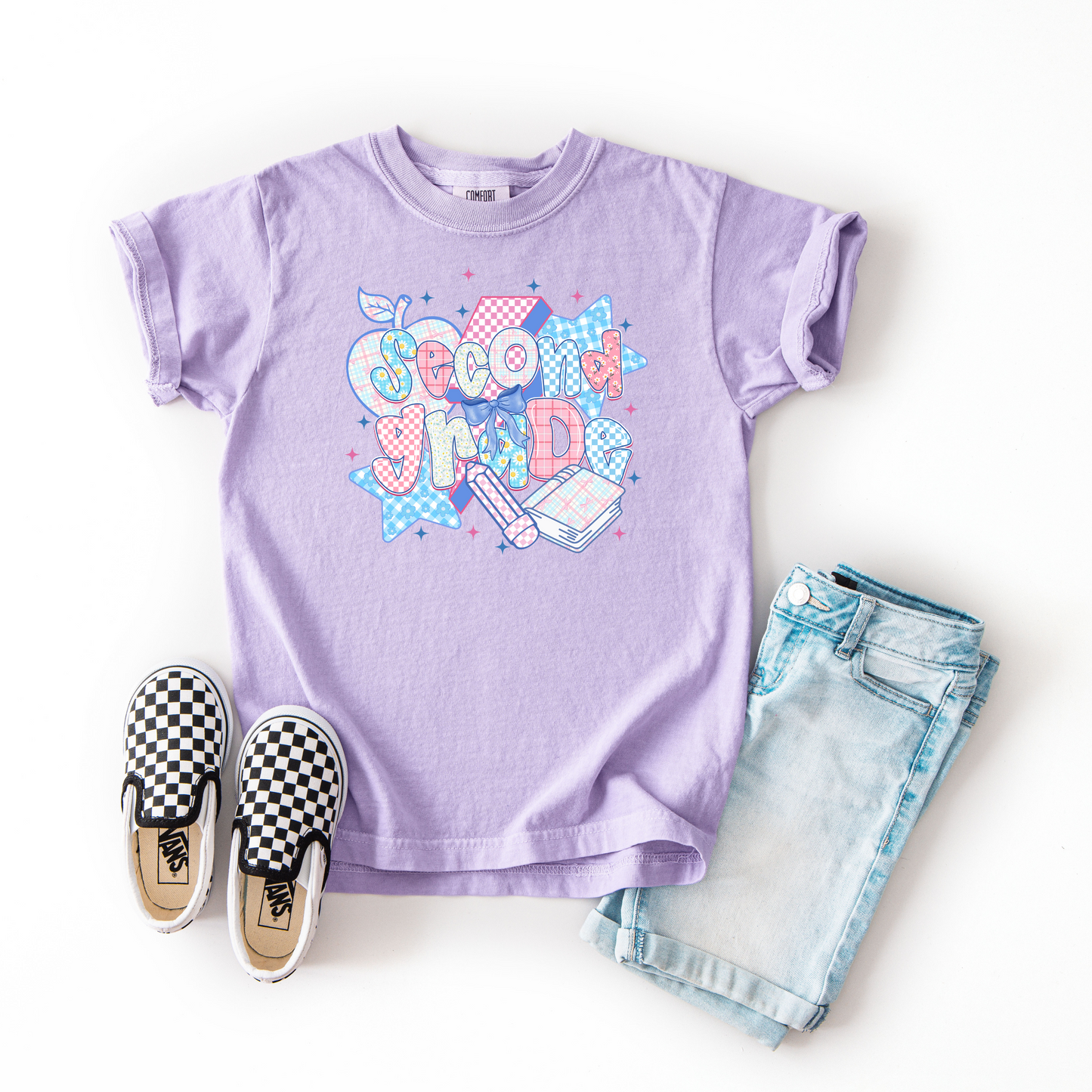 Second Grade Preppy Tee