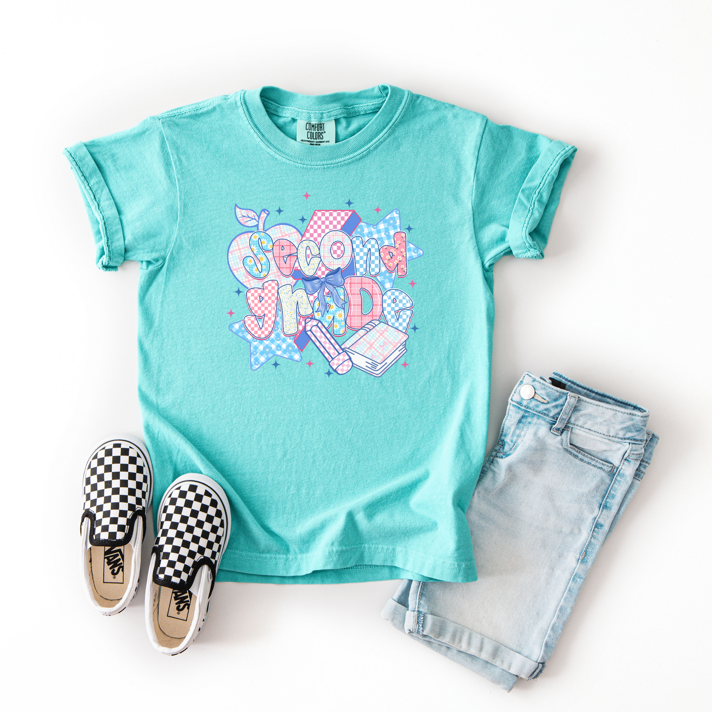 Second Grade Preppy Tee