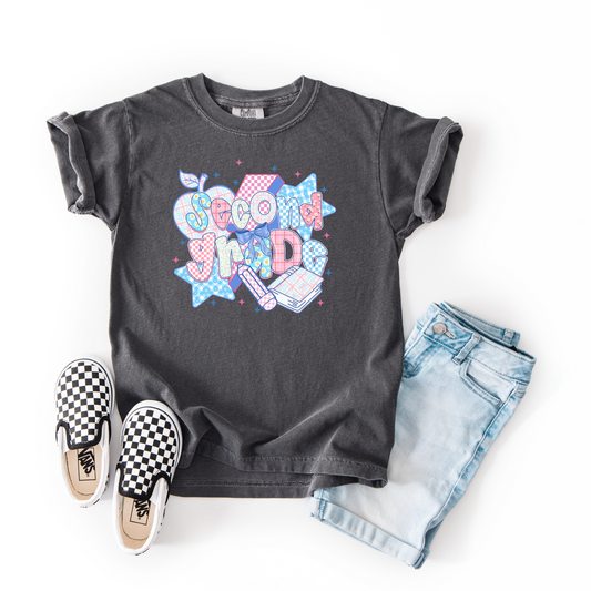 Second Grade Preppy Tee