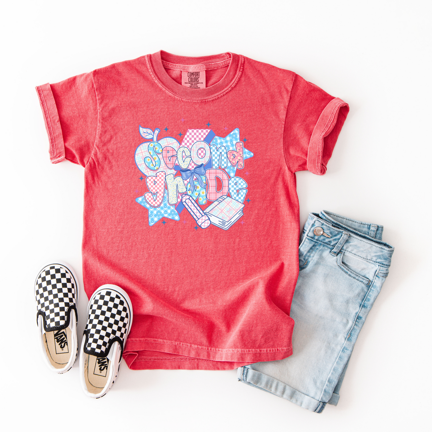 Second Grade Preppy Tee