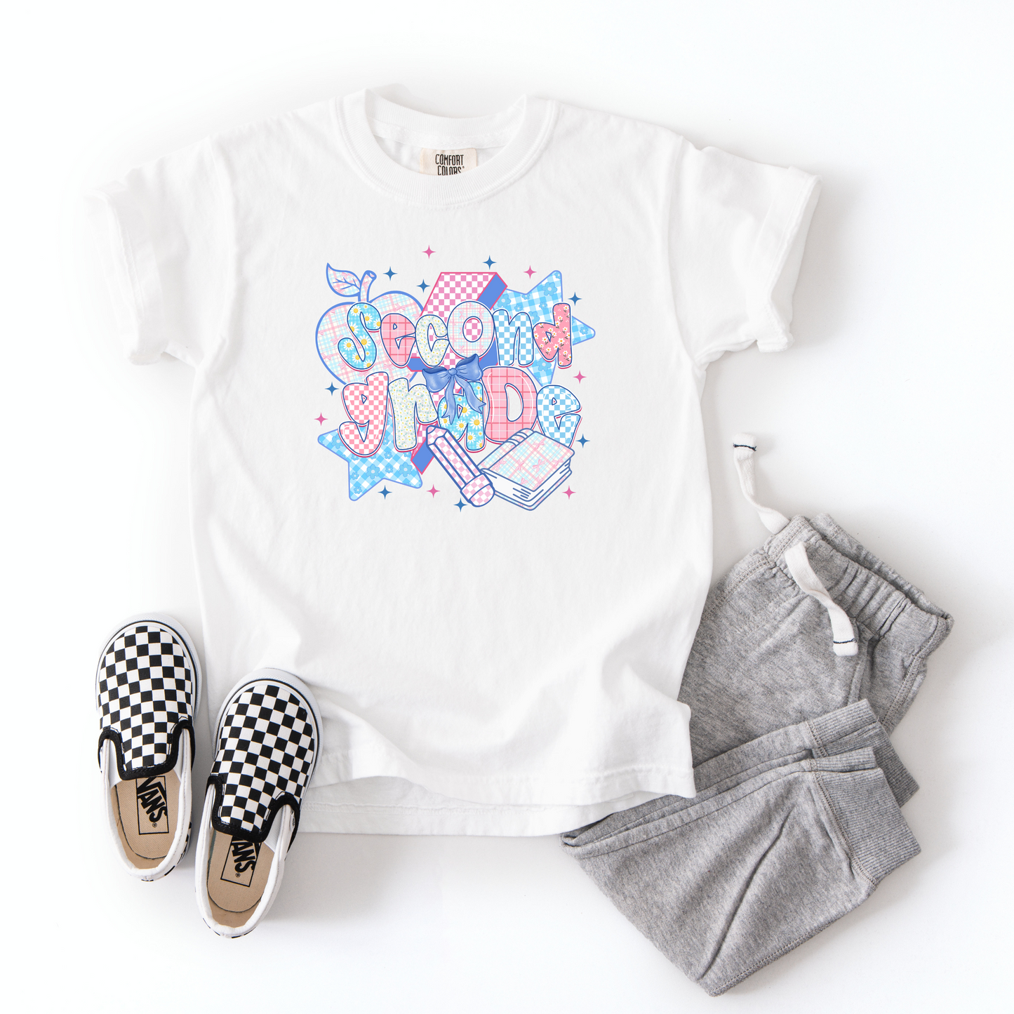Second Grade Preppy Tee