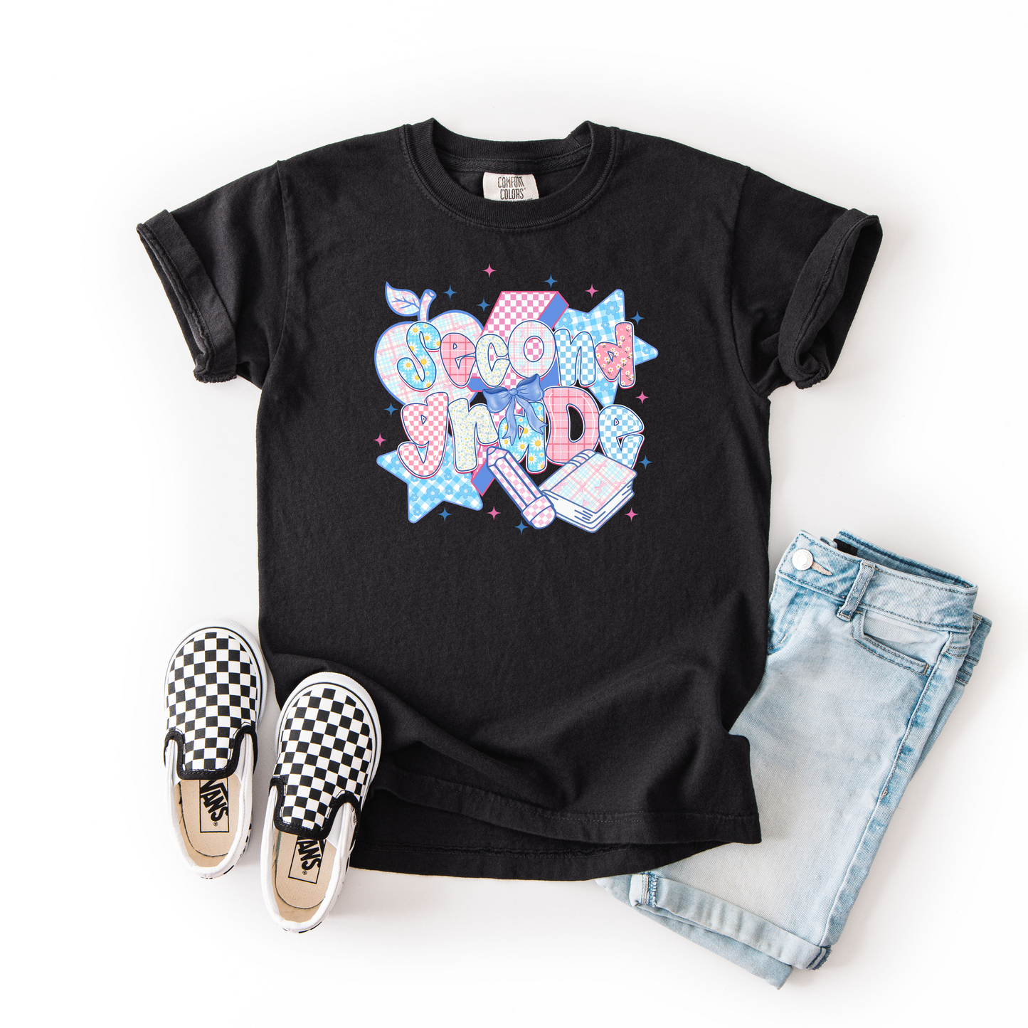 Second Grade Preppy Tee