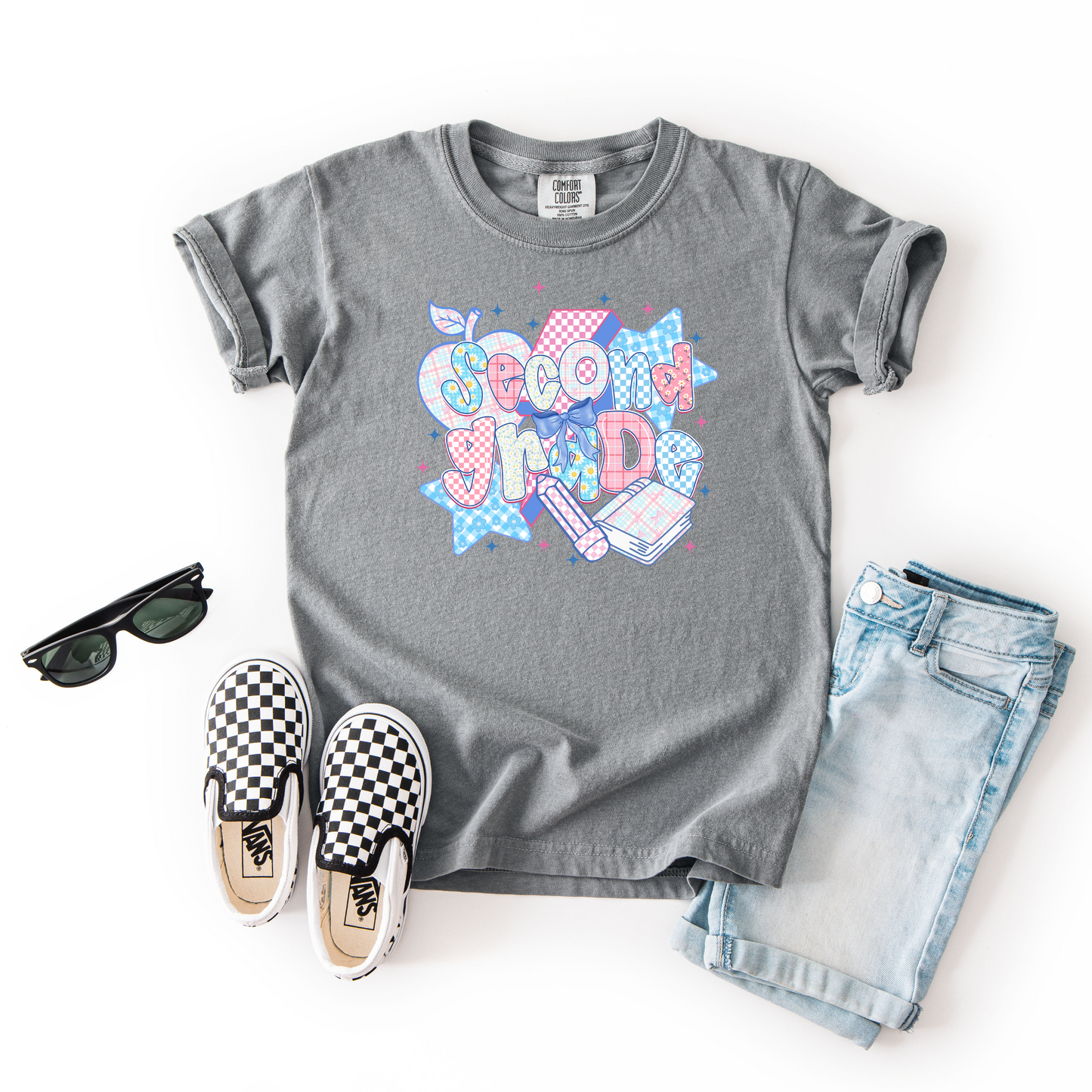 Second Grade Preppy Tee