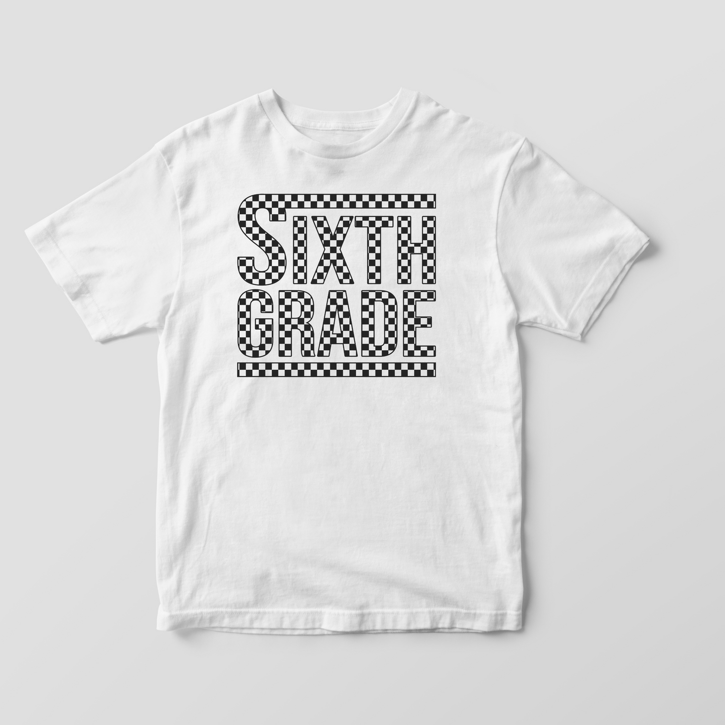 Retro Sixth Grade Tee