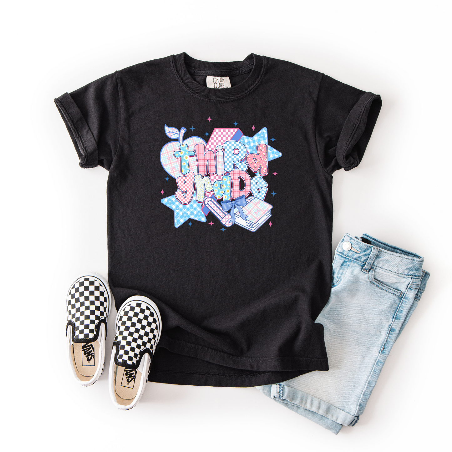 Third Grade Preppy Tee