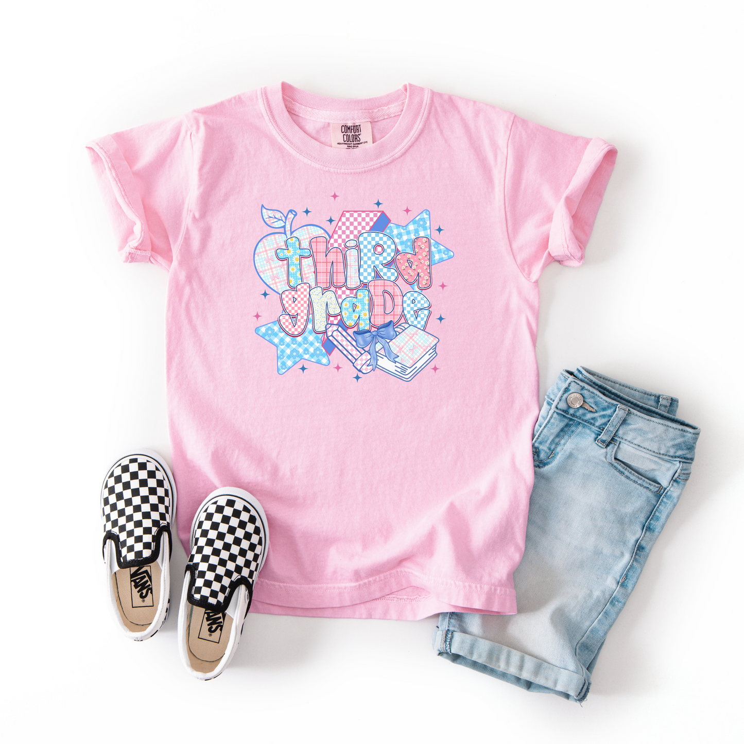 Third Grade Preppy Tee