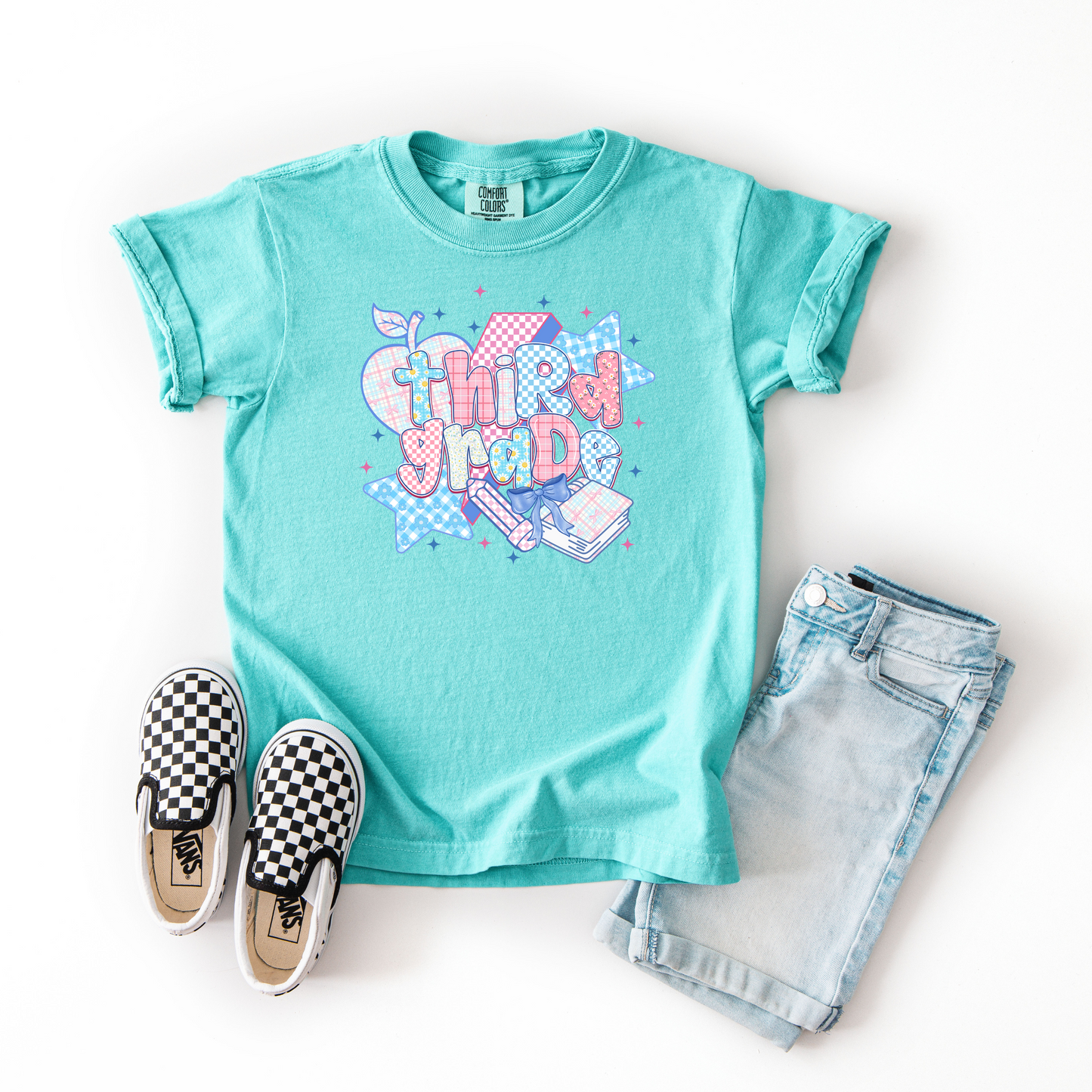 Third Grade Preppy Tee