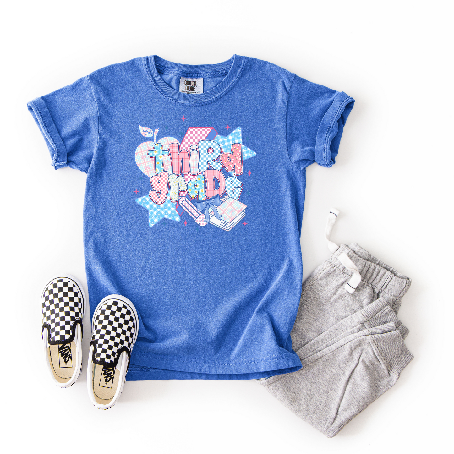 Third Grade Preppy Tee