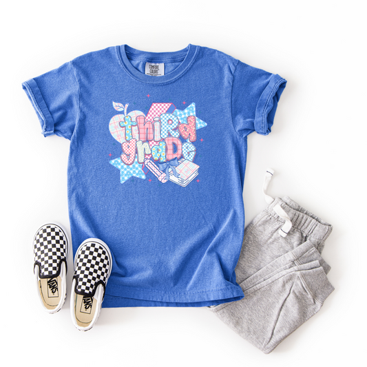 Third Grade Preppy Tee
