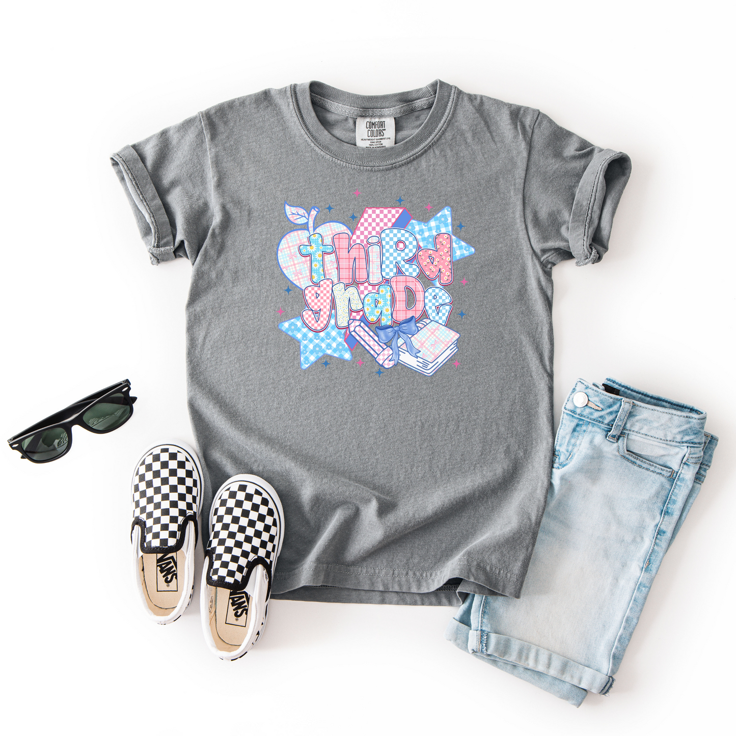 Third Grade Preppy Tee