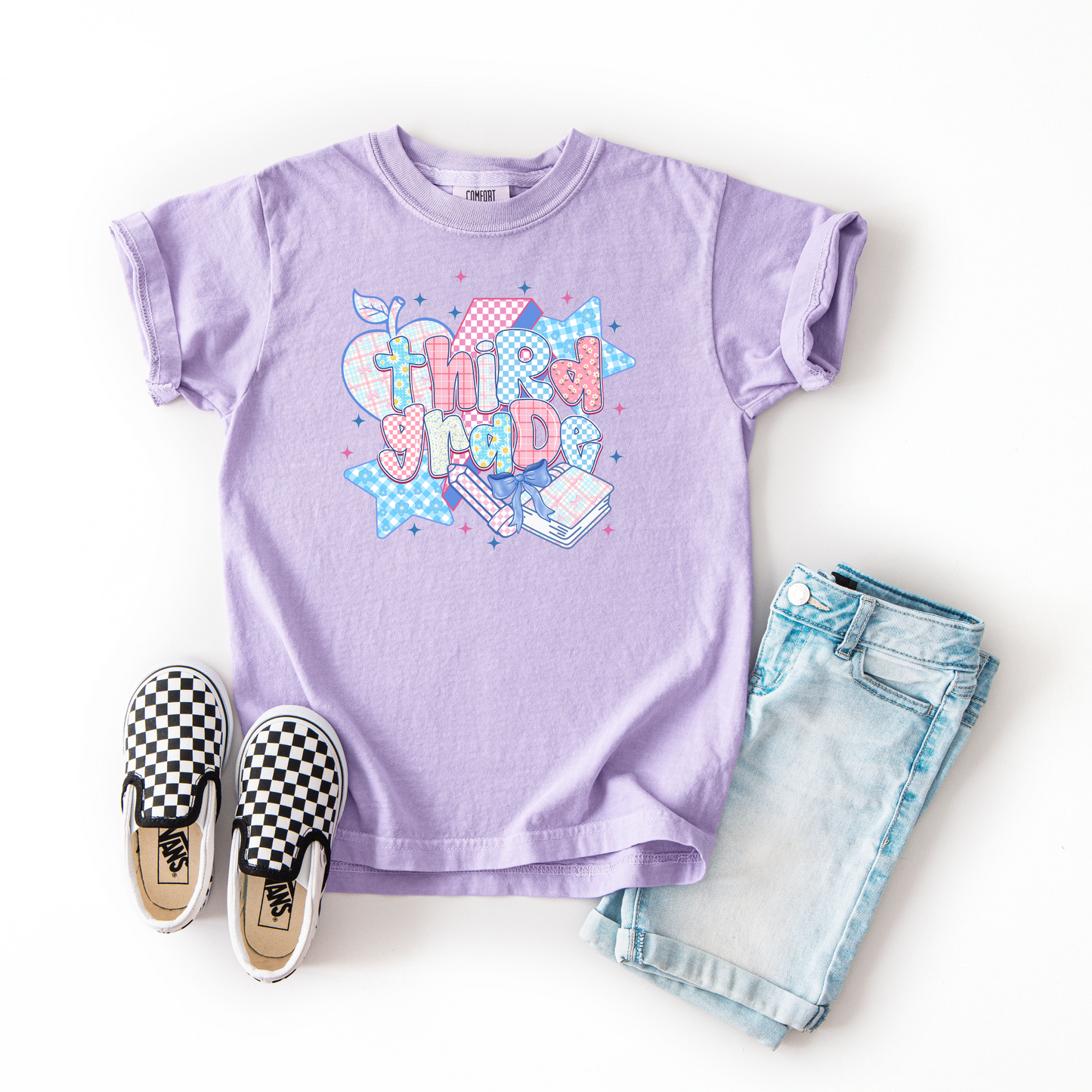Third Grade Preppy Tee