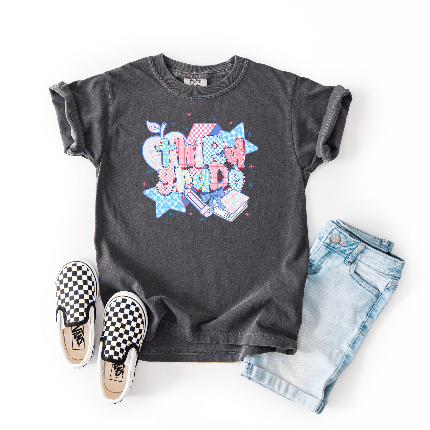Third Grade Preppy Tee