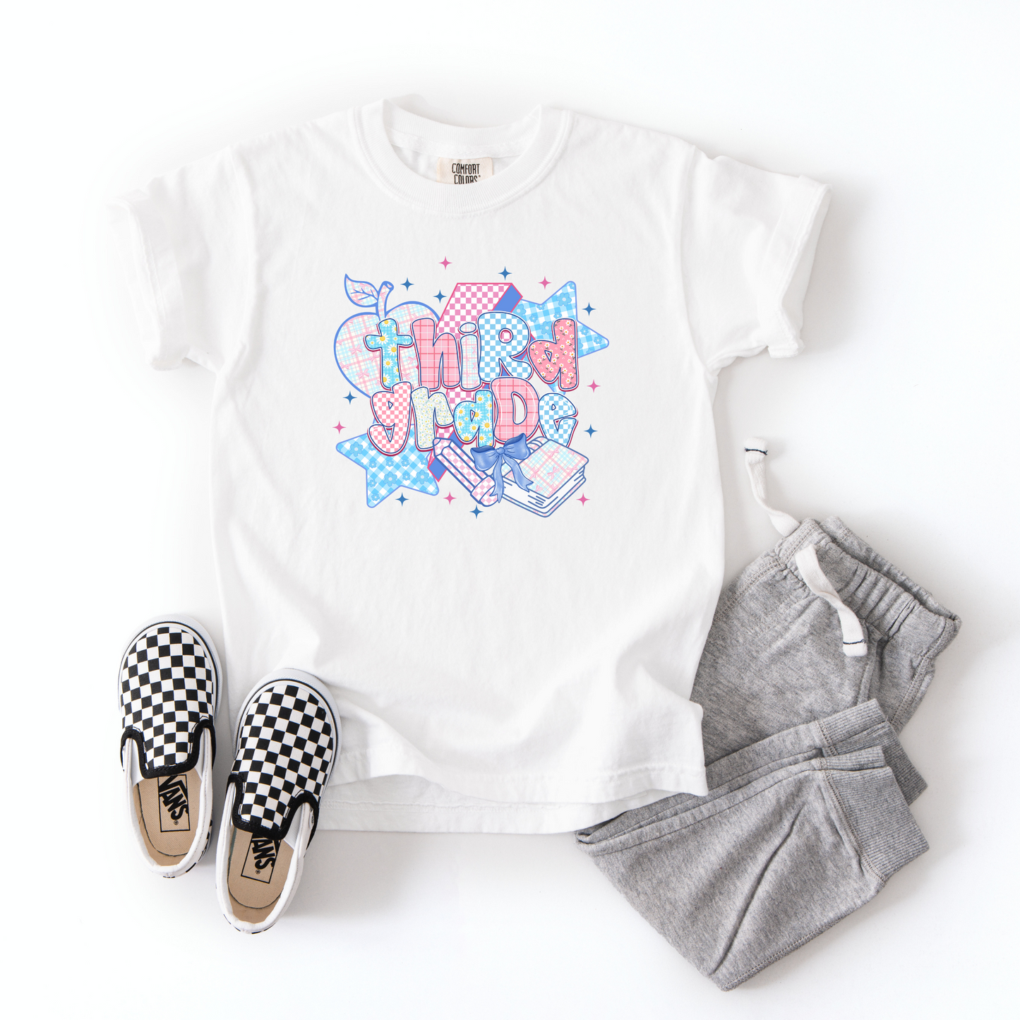 Third Grade Preppy Tee